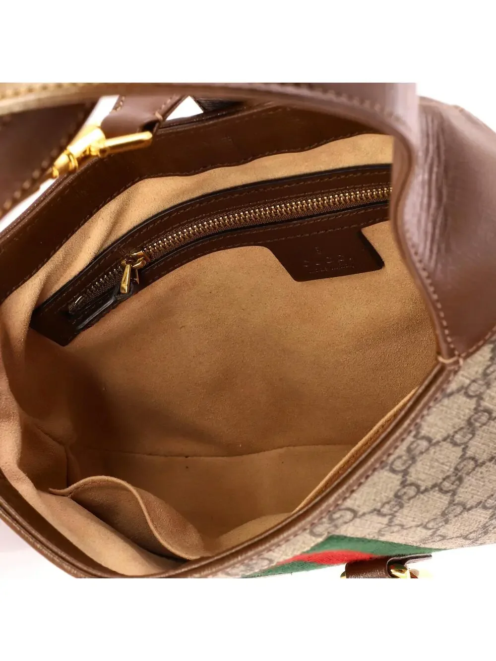 Gucci Jackie Hobo Gg Coated Canvas #331525G23B